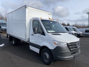 2024 Mercedes-Benz Sprinter Cab Chassis w/14&#39; Box 3500XD Standard Roof I4 Diesel HO 170 RWD
